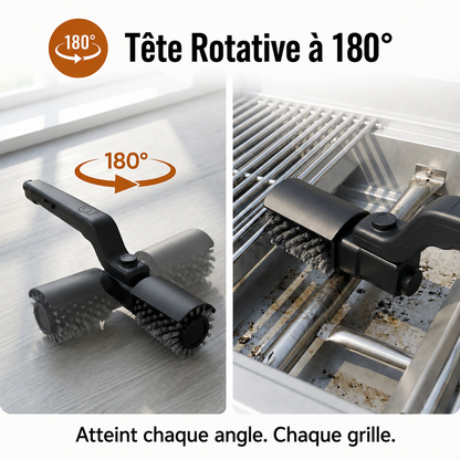 GrillFacile Pro - Brosse électrique pour barbecue